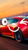 Gülen Yüz, Emoji Araba-Motosiklet Cam Etiket Sticker 13x7cm Beyaz Renk - 1
