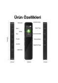 LED Ekranlı 32 GB Mp3 Çalar Kesintisiz ses Kayıt KB 90 - 2