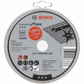 Bosch İnox Kesme Taşı 115x1.0x22.23 2608603254 (Pk 10lu) - 1