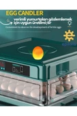 Otomatik Kuluçka Makinesi (130 Yumurta) Tavuk, Bıldırcın Güvercin Hindi Kaz , Wifi Kamera İle İzleme - 8