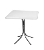 Omnipazar MT-CF870 Prima Fonte Plastik Kare Bahçe Balkon Masa 70x70 cm - 1