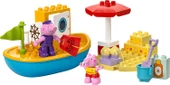 Lego Duplo Peppa Pig Tekne Gezisi 10432-2 Yaş Ve Üzeri Çocuklar Için Peppa Pig Minifigürü İçeren Eği thumbnail 2