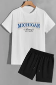 Michigan Şort T-shirt Eşofman Takımı - 1
