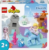 Lego® Duplo │ Disney Elsa Ve Bruni Büyülü Ormanda 10418, 2 Yaş Ve Üzeri Çocuklar Için Elsa Mini Bebe thumbnail 3