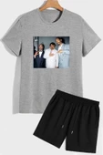 Müslüm Baskılı Şort T-shirt Eşofman Takımı thumbnail 1