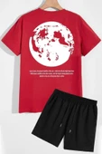 Evren Temalı Şort T-shirt Eşofman Takımı thumbnail 1