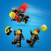 Lego City İtfaiye Kurtarma Uçağı 60413-6 Yaş Ve Üzeri Çocuklar Için İtfaiyeci Minifigürü İçeren Yara thumbnail 6