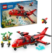 Lego City İtfaiye Kurtarma Uçağı 60413-6 Yaş Ve Üzeri Çocuklar Için İtfaiyeci Minifigürü İçeren Yara thumbnail 1