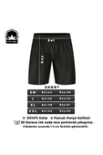 Tasarım Baskılı Pamuk Penye Short - 4