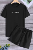 Sırt Baskılı Şort T-shirt Eşofman Takımı thumbnail 8