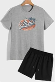 Aloha Şort T-shirt Eşofman Takımı thumbnail 12