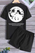 Evren Temalı Şort T-shirt Eşofman Takımı thumbnail 4