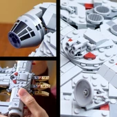 Lego Star Wars Millennium Falcon 75375 - Star Wars Seven Yetişkinler Için İnşa Edilebilen Koleksiyon thumbnail 5