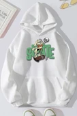 All Day Rabbit Baskılı Sweatshirt - 10