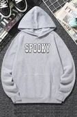 Spooky Baskılı Sweatshirt thumbnail 7
