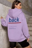 Back Sırt Baskılı Sweatshirt - 4