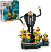 Lego Despicable Me 4 Yapım Parçalarından Gru Ve Minyonlar 75582 9 Yaş Ve Üzeri Çocuklar İçin Yaratıc thumbnail 1