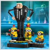 Lego Despicable Me 4 Yapım Parçalarından Gru Ve Minyonlar 75582 9 Yaş Ve Üzeri Çocuklar İçin Yaratıc thumbnail 4