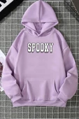 Spooky Baskılı Sweatshirt thumbnail 1