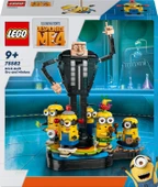 Lego Despicable Me 4 Yapım Parçalarından Gru Ve Minyonlar 75582 9 Yaş Ve Üzeri Çocuklar İçin Yaratıc thumbnail 3