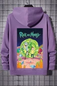 Rick And Morty Baskılı Sweatshirt thumbnail 4