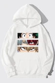 Makima Hugging Denji Baskılı Sweatshirt - 9