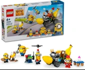 Lego Despicable Me 4 Minyonlar Ve Muz Araba 75580 6 Yaş Ve Üzeri Çocuklar İçin Filmden Esinlenen Yar thumbnail 1