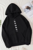 Moon Phases Baskılı Sweatshirt thumbnail 10