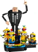 Lego Despicable Me 4 Yapım Parçalarından Gru Ve Minyonlar 75582 9 Yaş Ve Üzeri Çocuklar İçin Yaratıc thumbnail 2