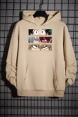 Makima Hugging Denji Baskılı Sweatshirt - 4