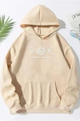 Celestial Sun Moon Baskılı Sweatshirt thumbnail 1