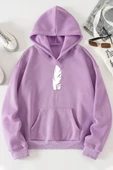 Tüy Baskılı Sweatshirt thumbnail 1