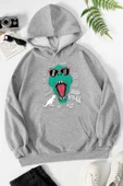 T - Rex Baskılı Sweatshirt - 7