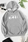 Moon Phases Baskılı Sweatshirt thumbnail 7