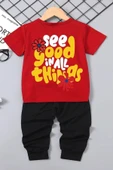 Sunny Kids Good Things Alt - Üst Eşofman Takımı - 1