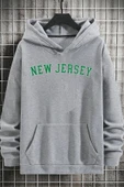 New Jersey Baskılı Sweatshirt thumbnail 7