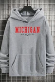 Michigan Baskılı Sweatshirt - 9