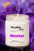 4 Adet Doğal Özel Seri Kokulu Dekoratif Kavanoz Mum 4X210 cc - Bahar Seti - RYL - 3