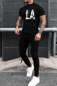 Los Angles Baskılı 2'li Eşofman Takımı thumbnail 1