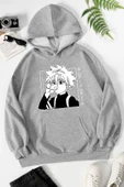 Killua Zoldyck Baskılı Sweatshirt thumbnail 7