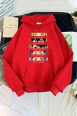 Cosplay Haikyuu Baskılı Sweatshirt thumbnail 10
