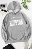 Houston Baskılı Sweatshirt - 7