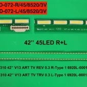 LCD LED-2201 2 Lİ ÇUBUK-6922L-0072A,42LA660S,42LA740S,6916L-1182B-ELED072-WİNKEL - 1