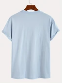 Unisex Mini Astranot Tasarım Basklı Tshirt - 3