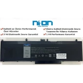 Nion Dell WJ5R2-02 uyumlu Notebook Batarya - Pil - 1
