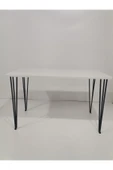 Feza 60×120 Metal Ayaklı Masa Mutfak Masası Çalışma Masası Bilgisayar Masası - 1