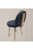 BAMBEDS MOBİLYA Poverty Wood Sandalye Gri Mutfak Salon Yemek Odası Sandalyesi Ahsap Ayak - 2