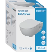 Geberit Selnova Premium Rimfree Asma Klozet ve Kapak Seti - 2