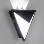 Elektrikle Çalışır, 15 Watt, 3000 Kelvin İç ve Dış Mekan Led Aplik, Bahçe - Villa Duvar Armatürü - 4