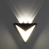 Elektrikle Çalışır, 15 Watt, 3000 Kelvin İç ve Dış Mekan Led Aplik, Bahçe - Villa Duvar Armatürü - 5